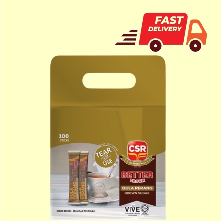 CSR Brown Sugar Stickack (5g x 100s) | Shopee Malaysia