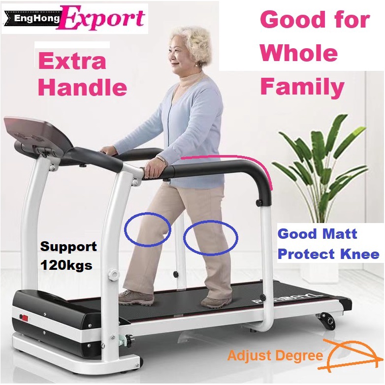 EngHong Rehabilitation Treadmill, FITNESS Elder Treadmill Running