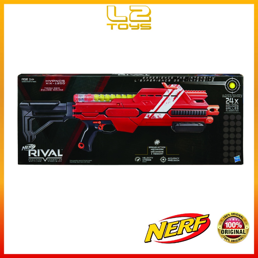 NERF RIVAL HYPNOS XIX 1200 (RED) Shopee Malaysia