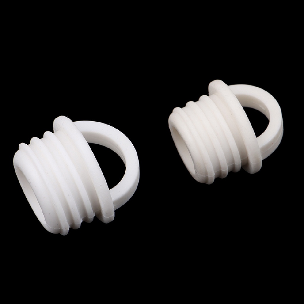[FREG] 5Pcs White Mop Bucket Drain Stopper Silicone Water Stopper Drain