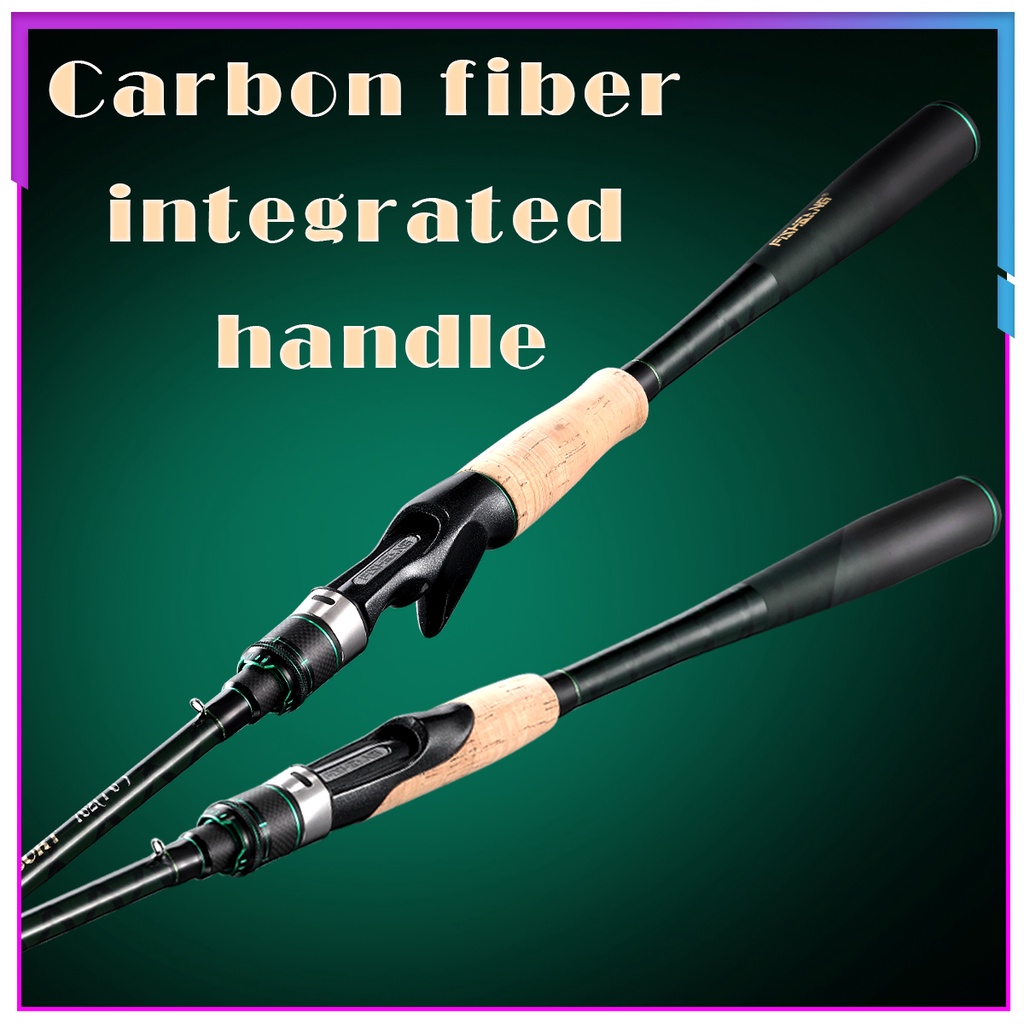 Carbon Fiber Integrated Handle Spinning Casting