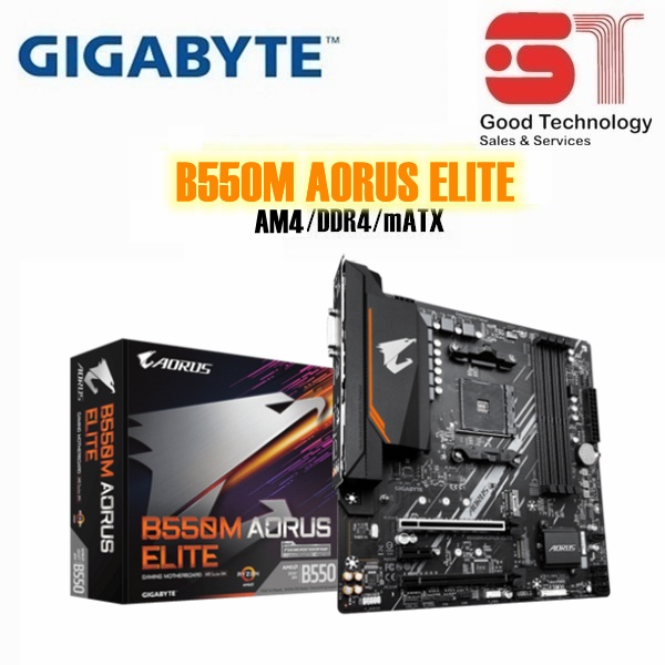 GIGABYTE AORUS B550M ELITE AM4 GAMING MAINBOARD RYZEN 5 3600 / 5600G