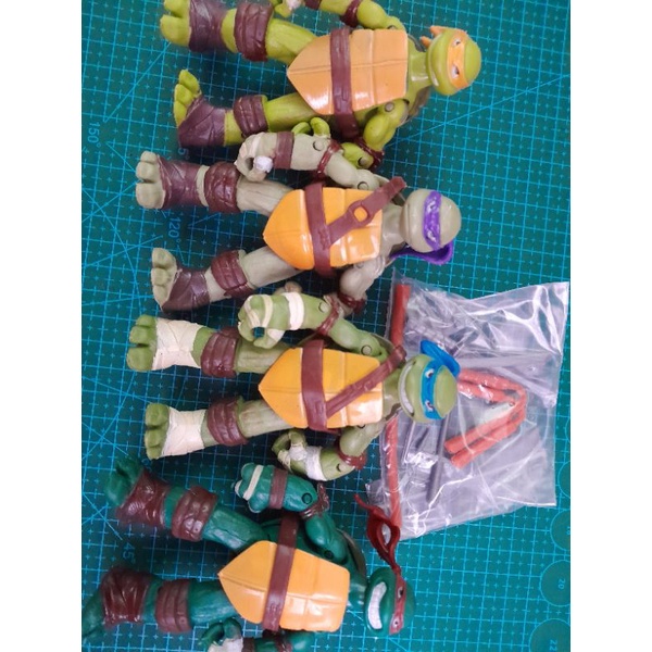 tmnt set complete team custom repaint ver | Shopee Malaysia