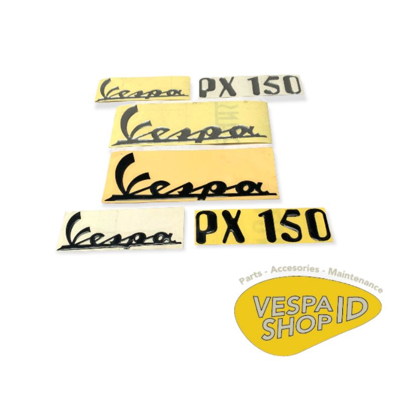 Vespa New PX Look New PX Resin Sticker Emblem | Shopee Malaysia