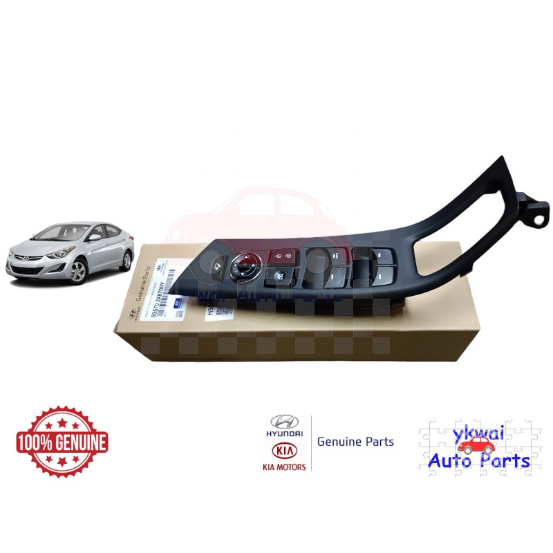 Genuine Hyundai Power Window Main Switch ASSY for Hyundai Elantra MD