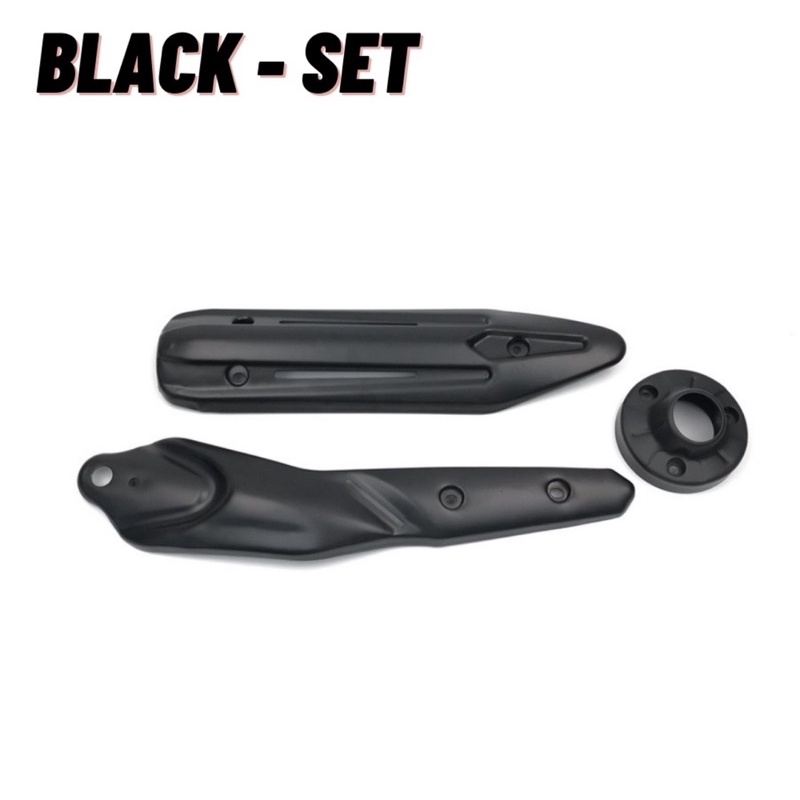 LC135 NEW V2 V3 V4 EXHAUST CAP MUFFLER PROTECTOR COVER SET GP EDITION