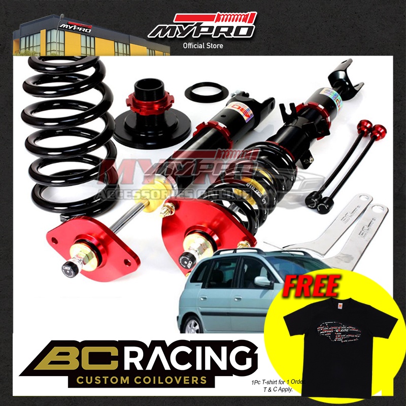 Adjustable🔥HYUNDAI MATRIX 20012010 FC BC Racing V1 Series Hi Lo Soft Hard Adjustable Absorber