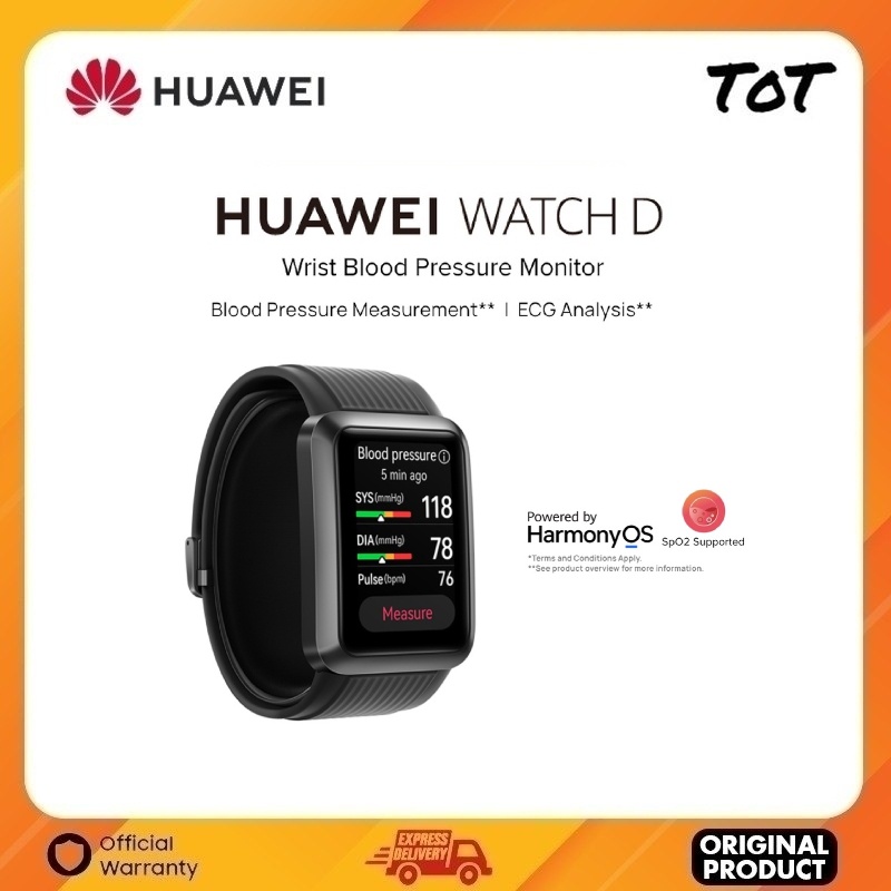 Blood Pressure Huawei Watch Sleep Tracker HUAWEI WATCH D