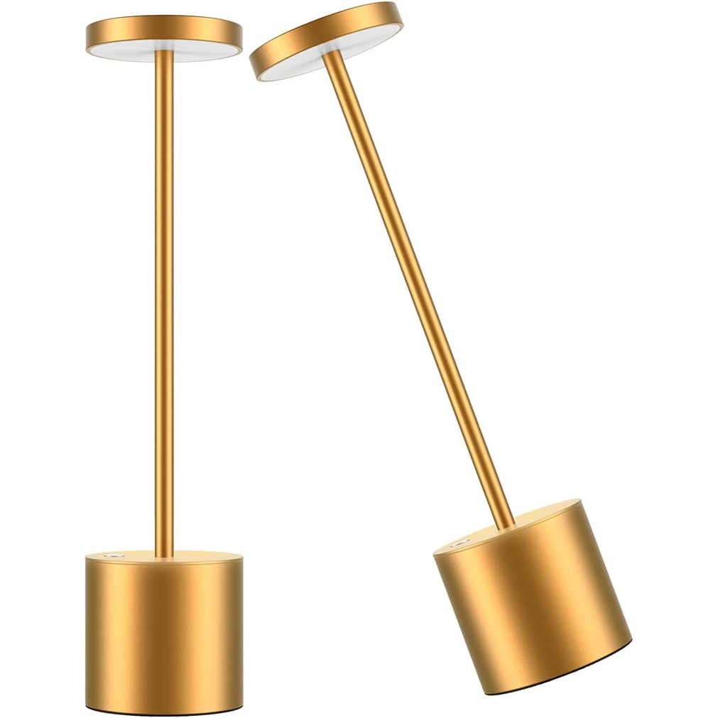 ReadyStock Rechargeable Cordless Table Lamp Dimmable Table Light Lampu ...