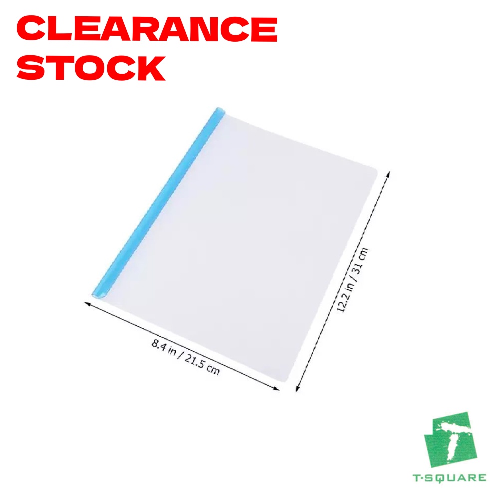 Sliding Report File Holder (A4) / Report Cover File / Easy Slide Rail
