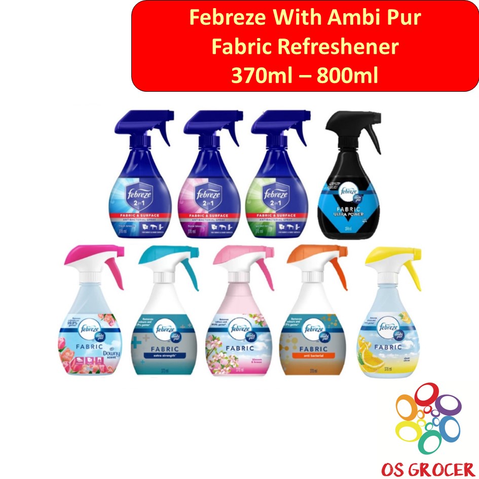 Febreze With Ambi Pur Refreshener 370ml - 800ml | Shopee Malaysia