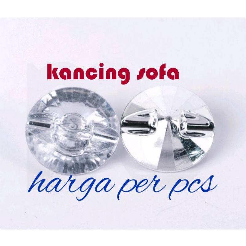Acrylic Plastic sofa Buttons Crystal sofa Buttons diamon sofa Buttons Backrest Buttons 20mm