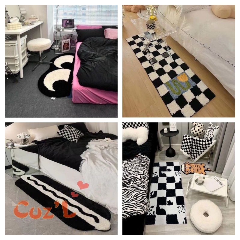 Bedroom Rug Bed Rug Mirror Rug Bed End Rug Reinforced Imitation ...