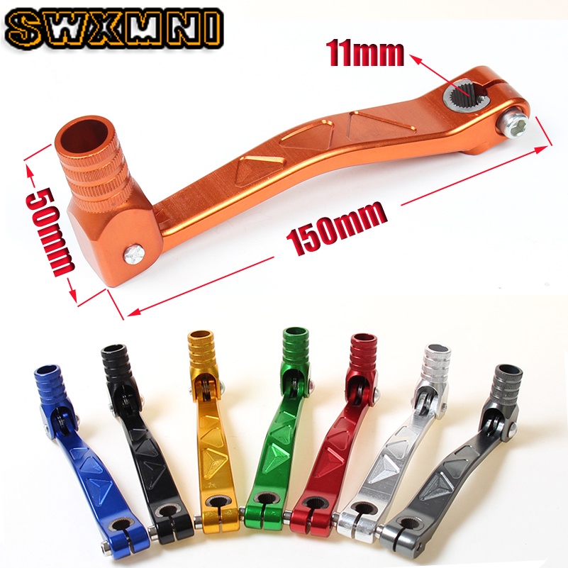 New CNC Aluminum Folding Gear Shift Lever For KAYO BSE Apollo Xmotos