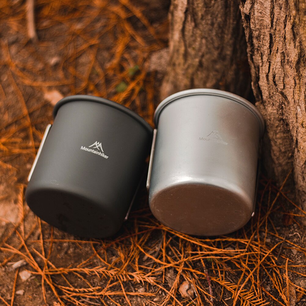 MOUNTAINHIKER 300ml Camping Mug Lightweight Tea Water Mugs Aluminum