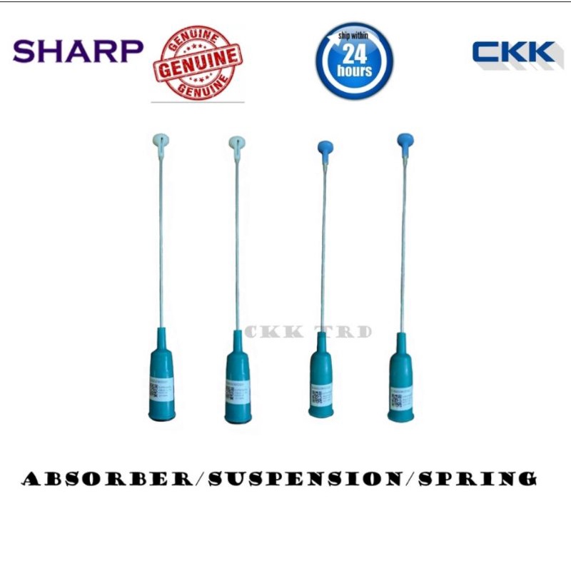 SHARP MESIN BASUH PENYERAK HENTAKAN/SHARP WASHING MACHINE SUSPENSION ...