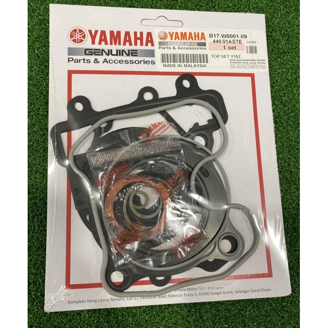 Yamaha Top Set Gasket Y15ZR/Lagenda 115 /LC135 Original HLY Shopee