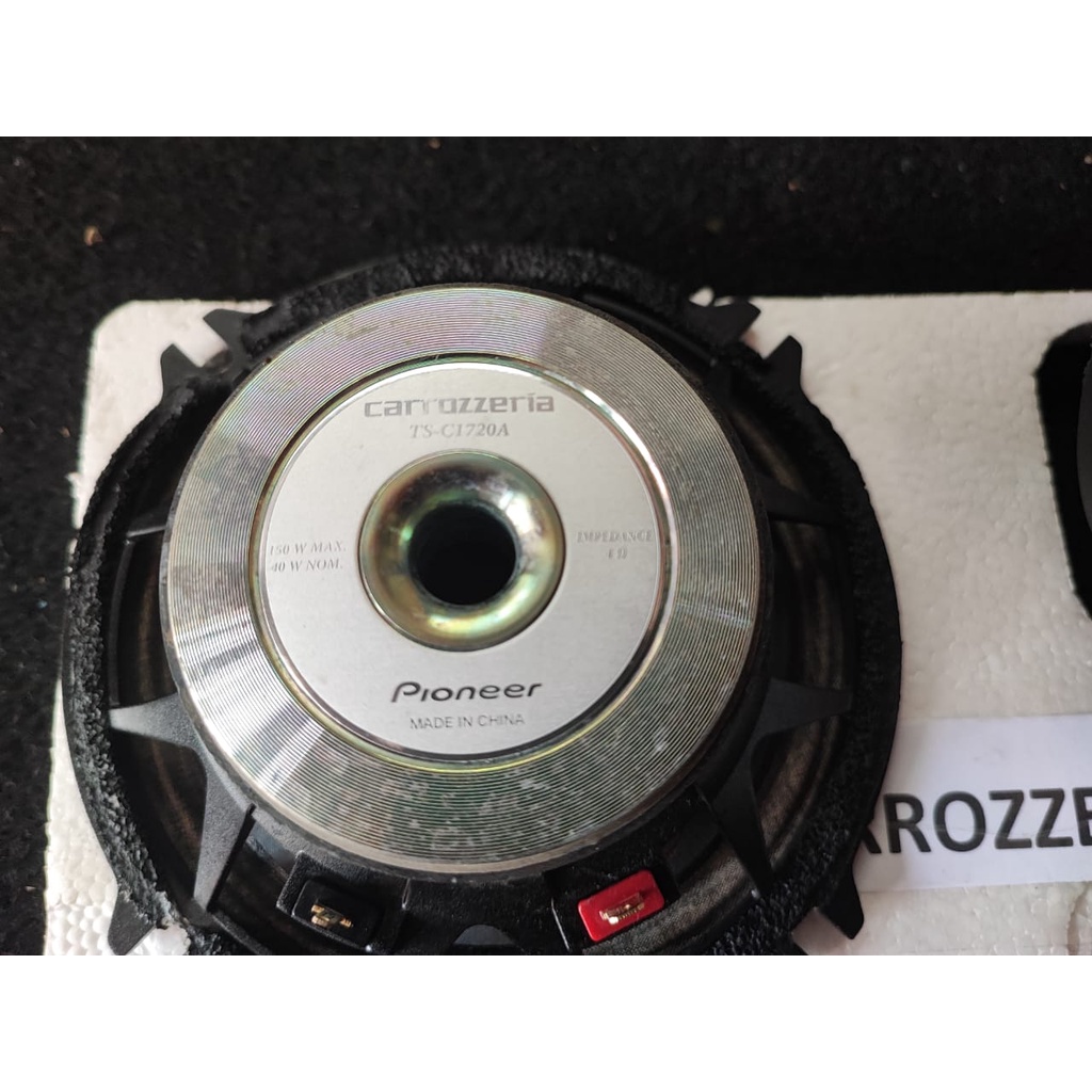Pioneer Carrozzeria TS-C1720A Black Series Speaker Component Set