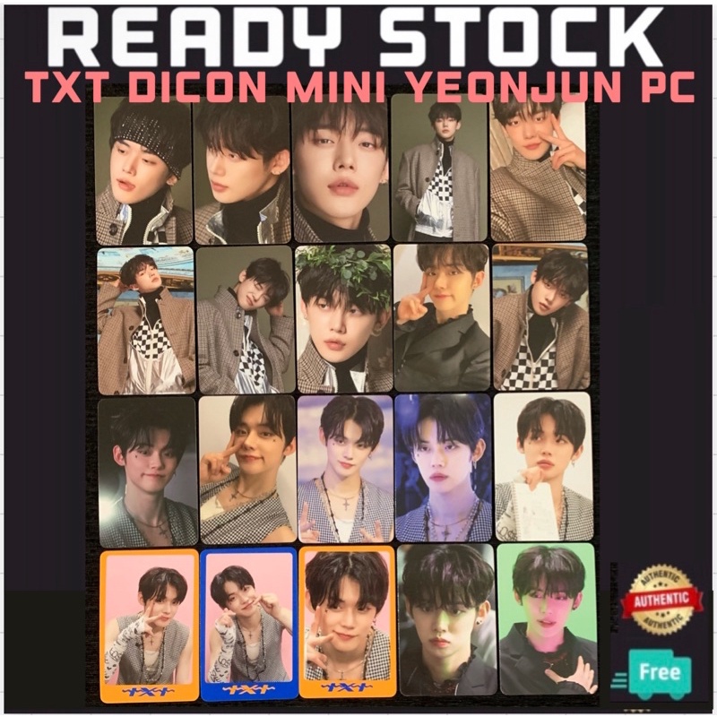 OFFICIAL TXT DICON D'FESTA MINI EDITION YEONJUN PHOTOCARD | Shopee