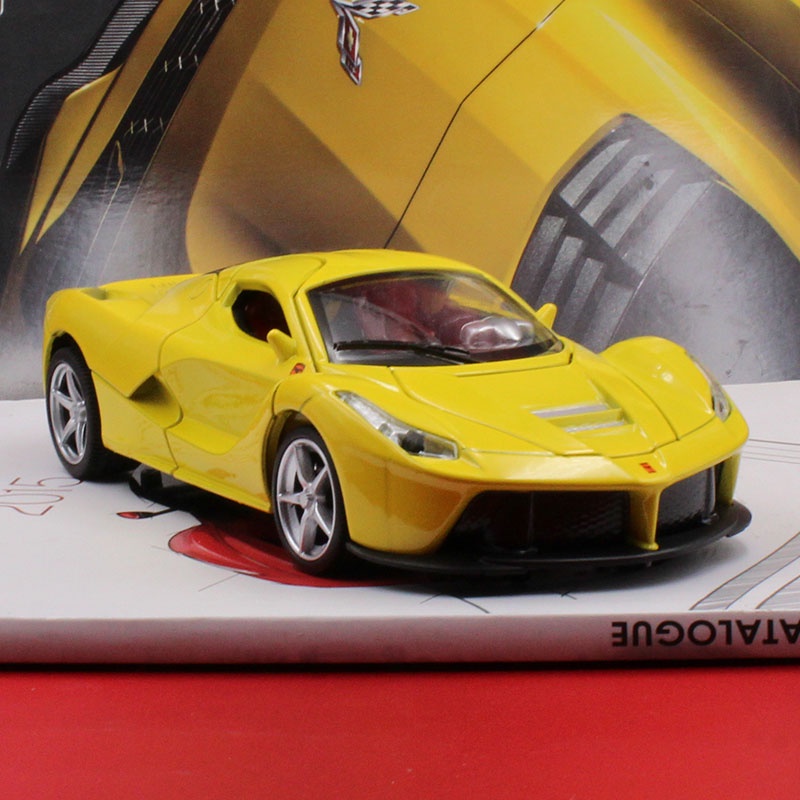 1/24 Ferrari aloi model kereta simulasi kereta sukan mainan kereta ...