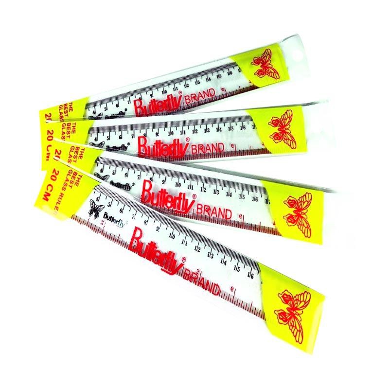 20cm Plastic BUTTERFLY Ruler (PCS) | Shopee Malaysia