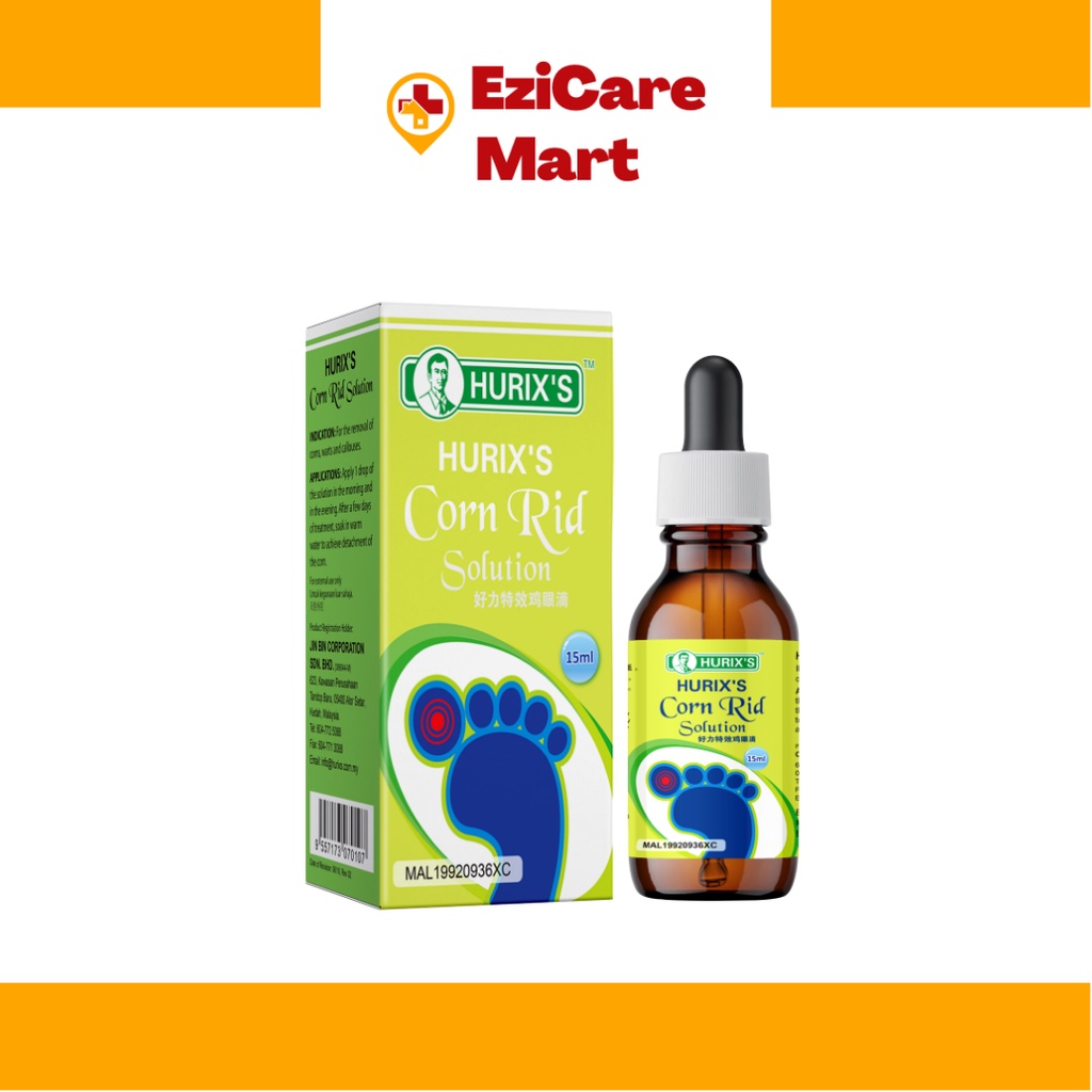 HURIX'S CORN RID SOLUTION Hurix's Corn Rid Solution 15mL- ketuat, corn ...