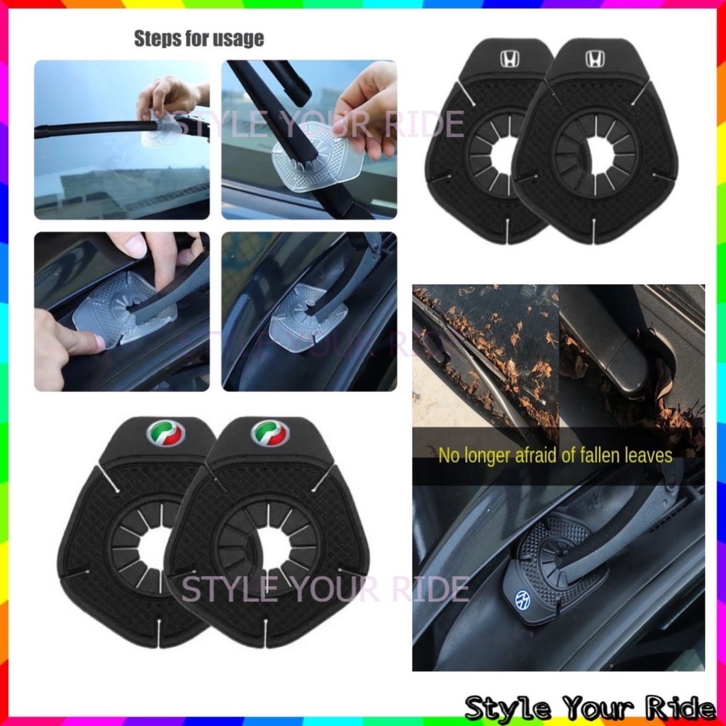 Wiper Hole Protective Cover Windshield Wiper Arm Bottom Silicone