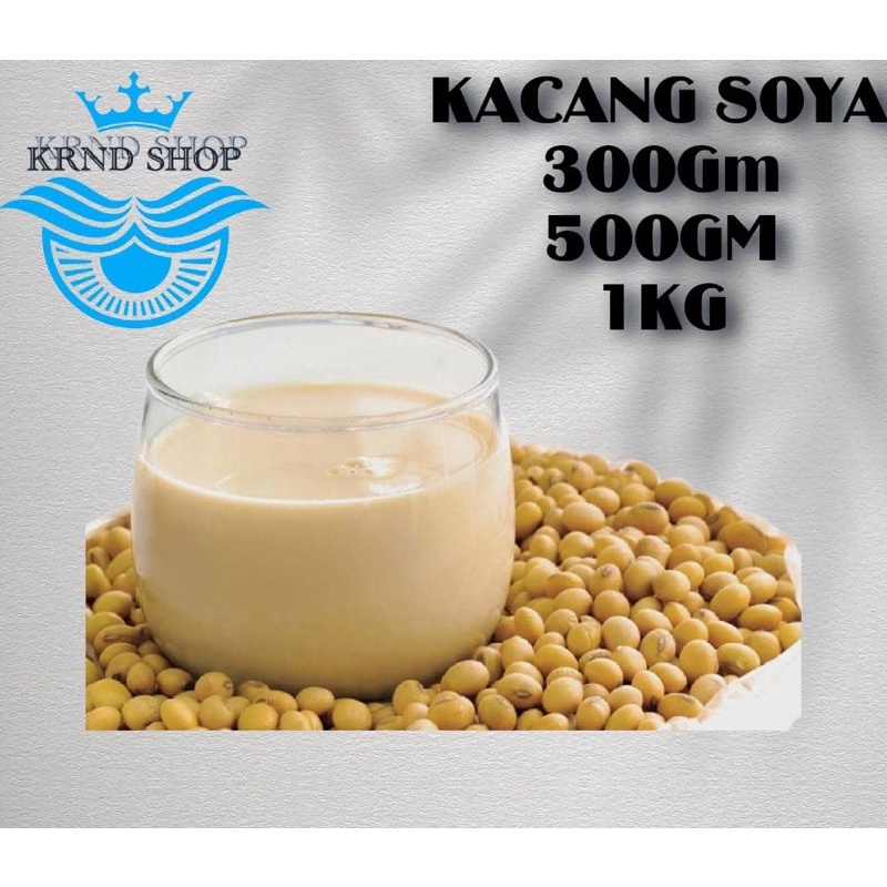 Soybean Soya Kacang Soya 300gm 500gm 1kg Shopee Malaysia