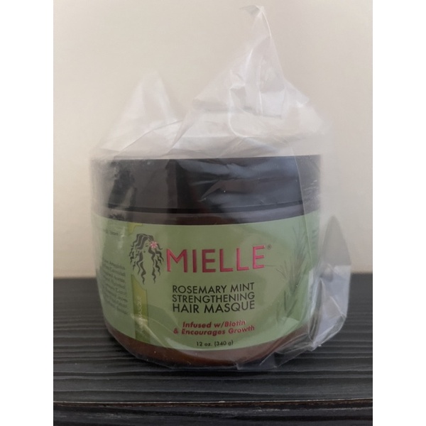 Mielle Rosemary Mint Strengthening Hair Masque 340g shelf life 12