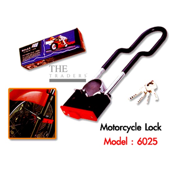 [100 ORIGINAL] SOLEX 6025 HEAVY DUTY PREMIUM MOTORCYCLE FORK LOCK