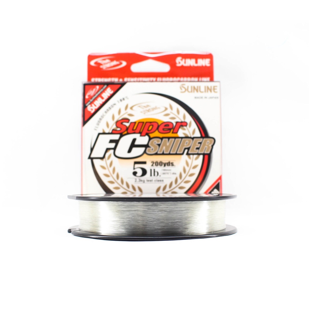 Sunline Super FC Sniper 100% Fluorocarbon Main Line 200yd | Shopee Malaysia