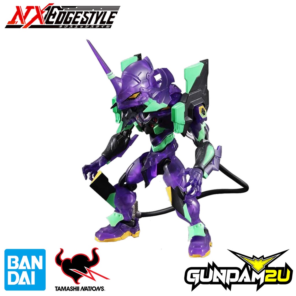Bandai Tamashii Nations NXEdge Style Unità EVA Test Type-01 Night Combat Ver. - Action Figure Evangelion 1.0 Con Accessori, Multicolore