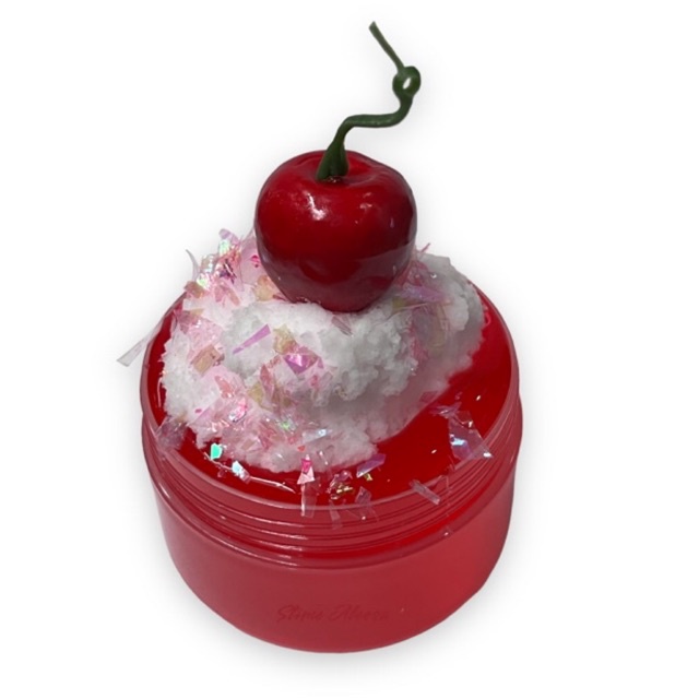 Cherry Ice Float Slime | Shopee Malaysia