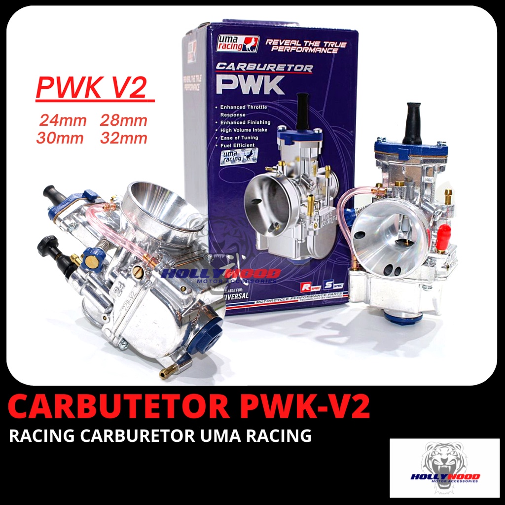 Uma Racing Carburetor Pwk V Mm Mm Mm Mm Mm Pwk Carburator Vr Caburator Shopee Malaysia