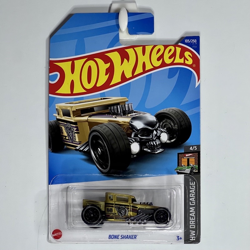 Hot Wheels Bone Shaker Gold Shopee Malaysia