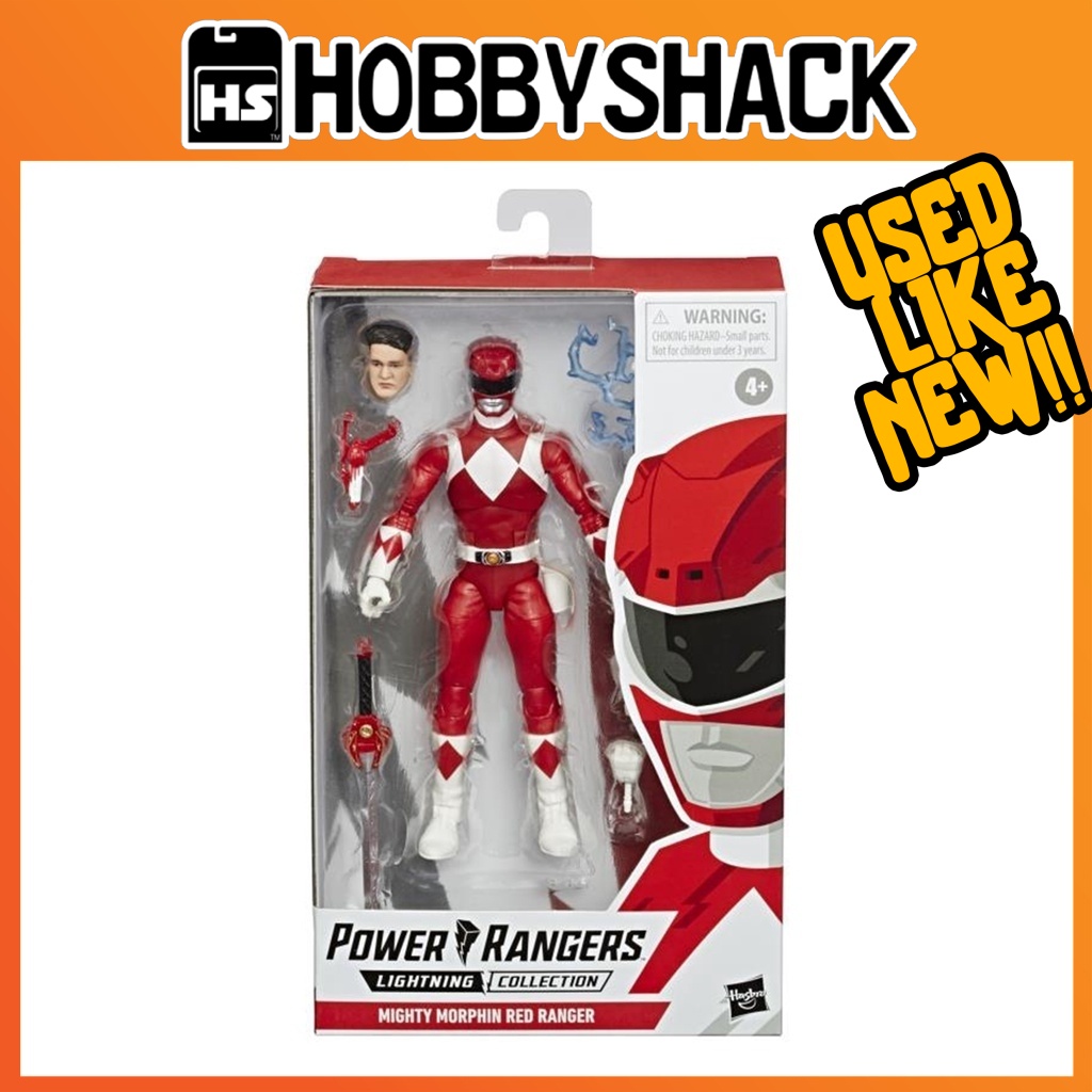 Mighty Morphin Power Rangers Lightning Collection Red Ranger | Shopee ...
