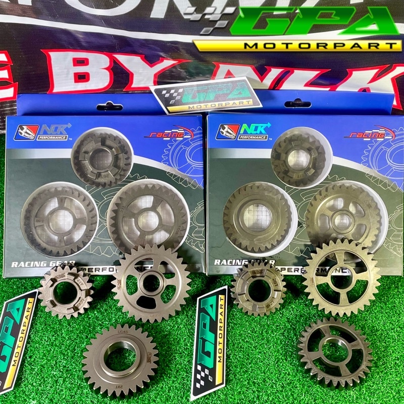 NLK PERFORMANCE RACING GEARBOX SET YAMAHA Y15 322922 LC1354S 312921