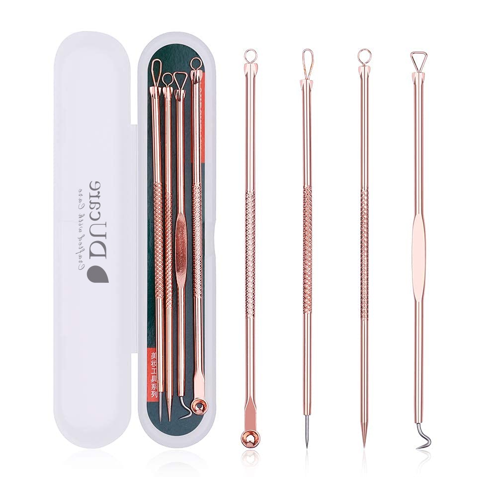 DUcare Acne Blackhead Tweezers Pimple Extractor Remove Black Head ...