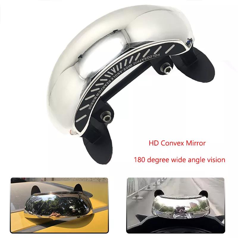 Motorcycle 180 Degree Safety Rearview Mirror Give Full Rear View