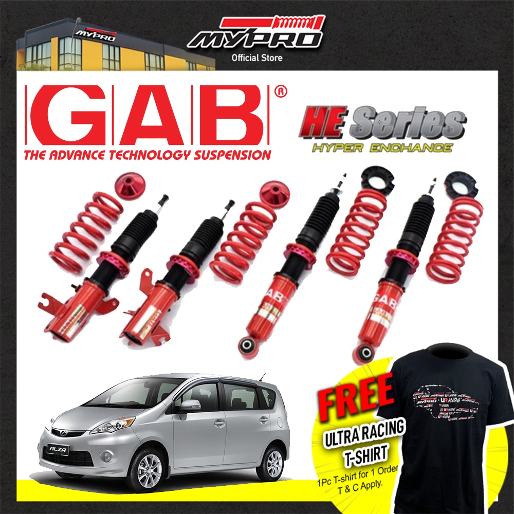 🔥Best🔥🇯🇵PERODUA ALZA🇯🇵 GAB HE Hi Lo Body shift Adjustable Absorber