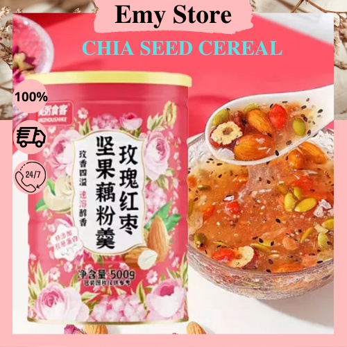 CHIA SEED CEREAL JAPANESE Meizou Mix Diet Cereal Instant Breakfast