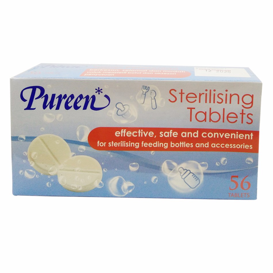 Pureen Sterilising Tablets 56s | Shopee Malaysia