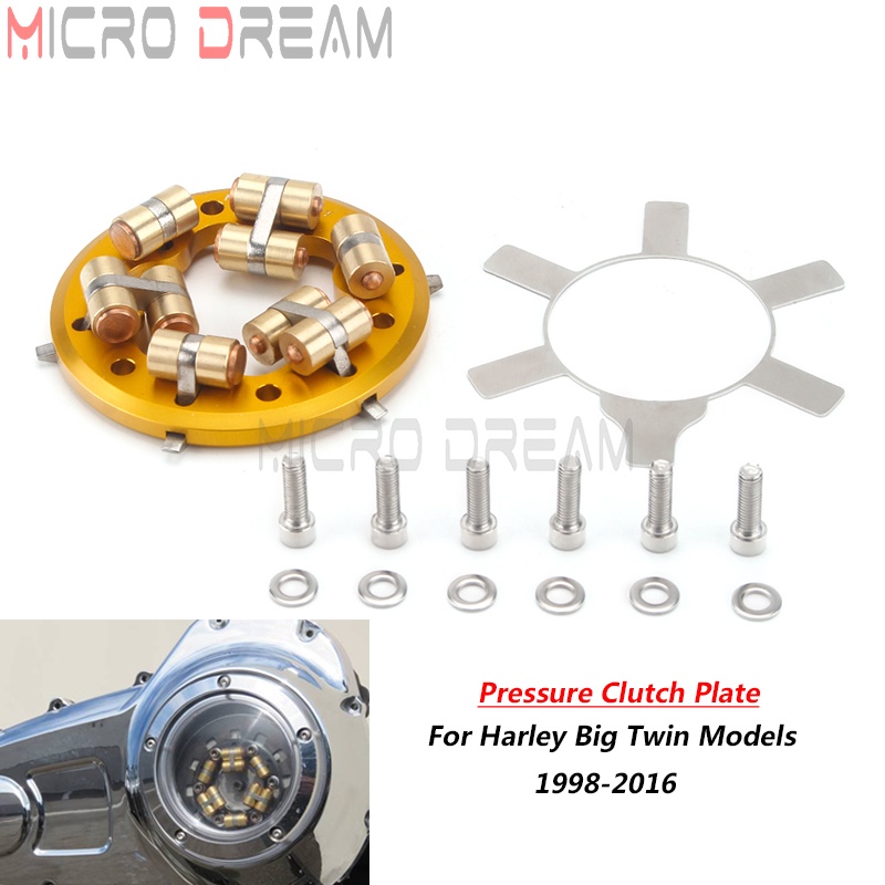 High Performance Vintage Motorcycle Variable Pressure Clutch Plate for Harley Big Twin 9816