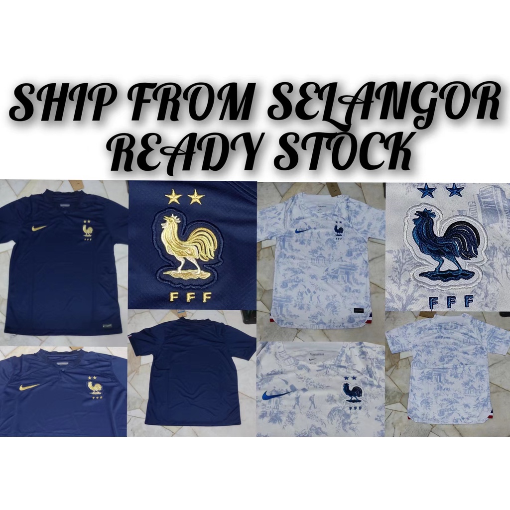 World Cup Jersey France Jersey Home Kit Away Kit France Jersi Bolasepak