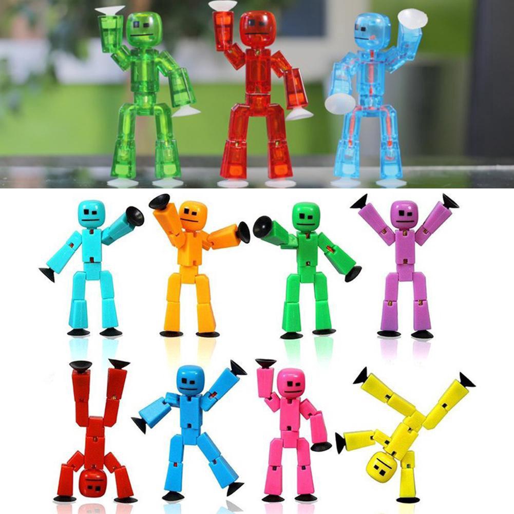 Stikbot Screen Animation Toys Shed Dolls with Sucker DIY Creat ...