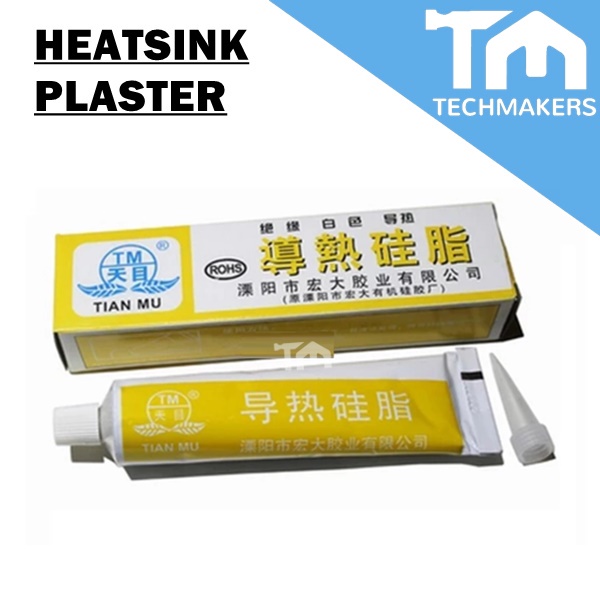 Heat Cooling RTV Silicone Rubber Radiator Paste Cream LED Heatsinks Aluminum PCB Computer CPU Heat Conduct