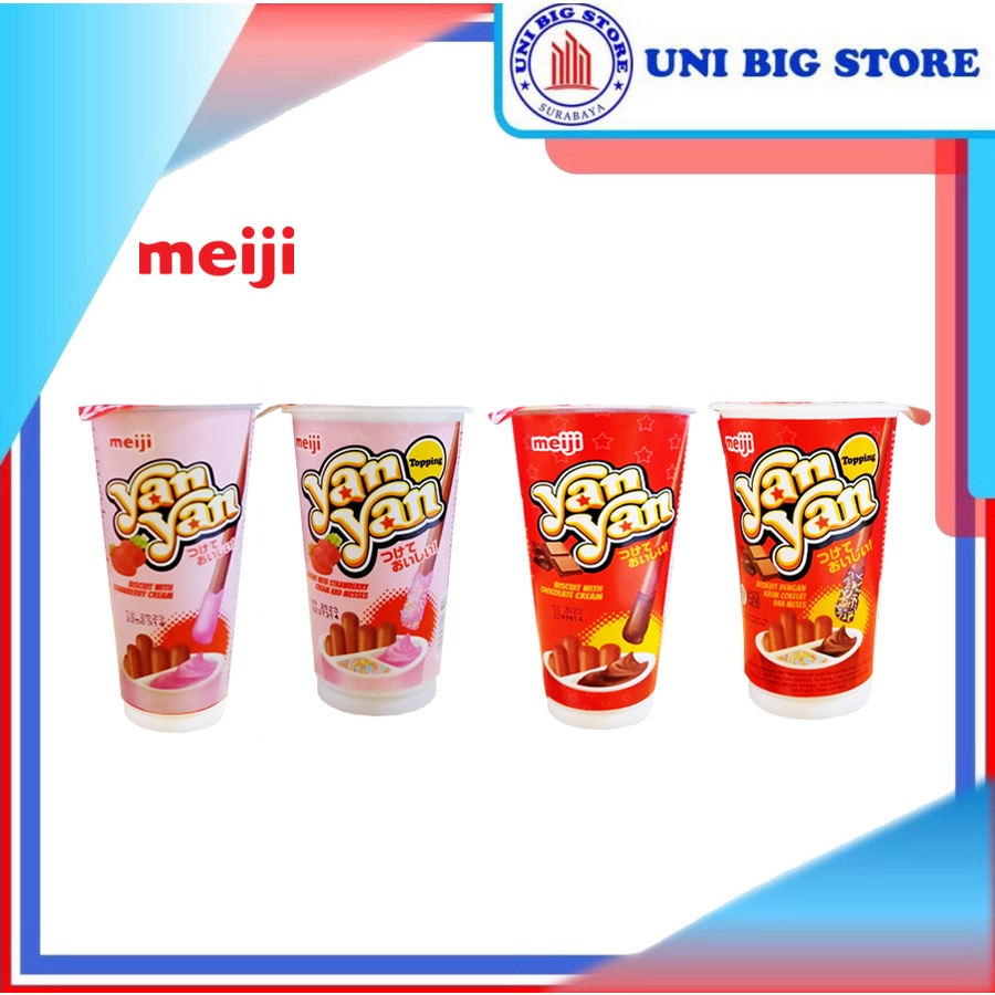 Meiji Yan Yan Yan Stick Chocolate Strawberry 30gr Strawberry Chocolate ...