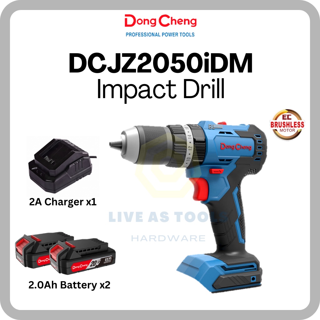 Dongcheng V Dcjz Idm Cordless Brushless Impact Hammer Driver Drill Solo Nm Dcjz Iz