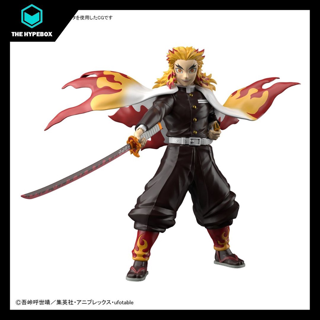 BANDAI - DEMON SLAYER MODEL KIT KYOJURO RENGOKU - DEMON SLAYER: KIMETSU ...