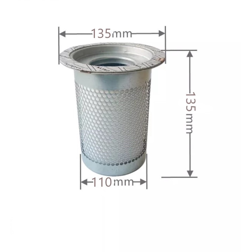 OIL SEPARATOR ELEMENT FOR SCREW AIR COMPRESSOR 10HP 135*110*H135 115*90 ...